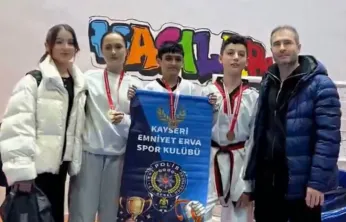 Emniyet Erva sporcularından 22 madalya