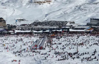 Erciyes'e hafta sonu akını