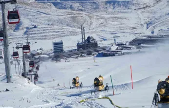 Erciyes Kayak Merkezi'nde Kar Garantili Sezon