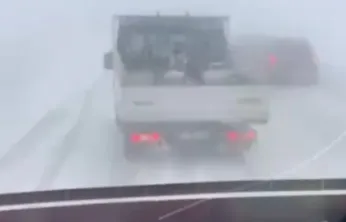 Erciyes yolu araç trafiğine kapandı