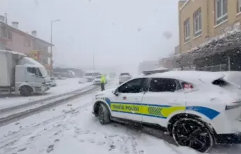 Erciyes yolu ulaşıma kapandı