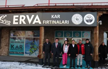 ERVA kar fırtınaları başladı