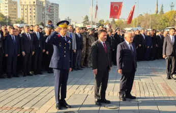 Gazi Mustafa Kemal Atatürk, vefatının 87'nci yıldönümünde anıldı