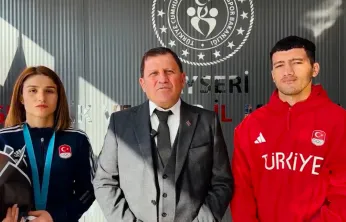 GSB İl Müdürü Kabakcı: 'Gülistan ve Sercan ülkemizi gururlandırdı'