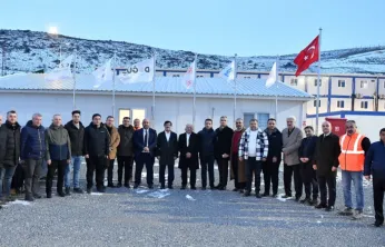 Hızlı Tren Oymağaç Şantiyesi'nde İnceleme