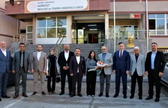 Hürriyet Mesleki ve Teknik Anadolu Lisesi'ne Ziyaret