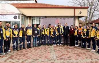 Kayseri Ambulans Rallisi başladı: Ekipler zamanla yarışarak vaka yönetimi yaptı
