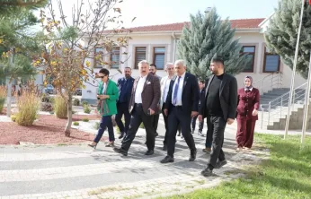 Kayseri Çocuk Evleri Sitesi'nde çalışmalar incelendi