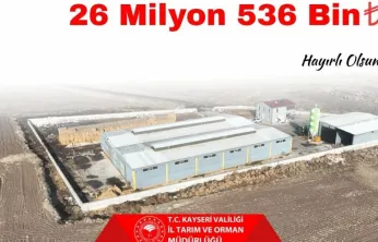 Kayseri'de 26 milyon liralık tarımsal destek ödemeleri çiftçilerin hesabına aktarılıyor