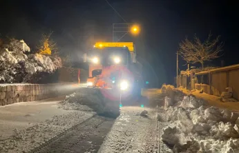Kayseri'de 86 mahalle yolu trafiğe açıldı