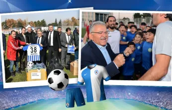 Kayseri'de Amatör Spora 5,6 Milyon TL Destek