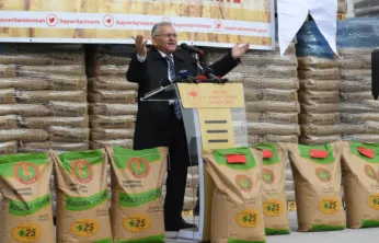 Kayseri'de Çiftçilere 12 Milyon TL'lik Tohum Desteği