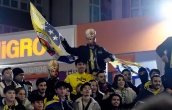 Kayseri'de Fenerbahçe'nin Süper Kupa kutlamaları