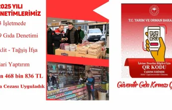 Kayseri'de gıda denetimi: 1 yılda 75 milyon lira cezai işlem
