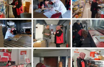 Kayseri'de hafta sonu gıda denetimi sürüyor