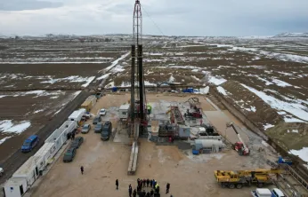 Kayseri'de Jeotermal Sera OTB Projesinde 6. Kuyudan da sıcak suya ulaşıldı