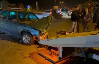 Kayseri'de Meydana Gelen Trafik Kazasında 2 Yaralı
