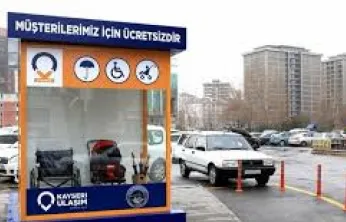 Kayseri'de Özel Gereksinimli vatandaşlara ulaşım ve otopark ücretsiz