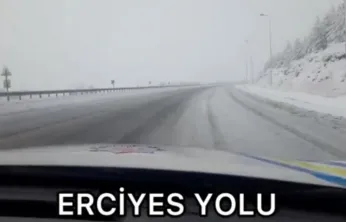 Kayseri'de yollar trafiğe açık
