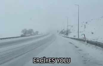 Kayseri'de yollar trafiğe açık