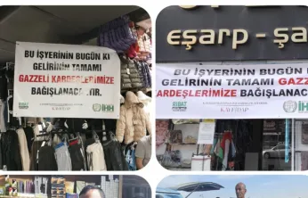 Kayseri Esnafından Gazze'ye Destek: 'Bir Günlük Gelirimi Gazze'ye Bağışlıyorum' Kampanyası