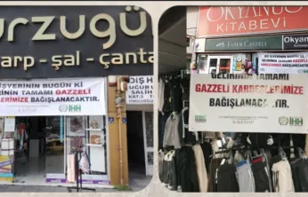Kayseri Esnafından Gazze'ye Sessiz Çığlık: Günlük Gelirlerini Bağışladılar