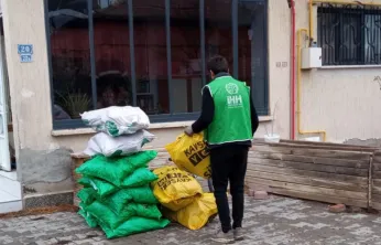 Kayseri İHH, yuvaları ısıtmaya devam ediyor