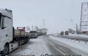 Kayseri ile Pınarbaşı, Gürün ve Göksun Karayolu çekici/tır trafiğine kapalı