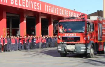 Kayseri İtfaiyesi, Kırıkkale'deki yangın için harekete geçti