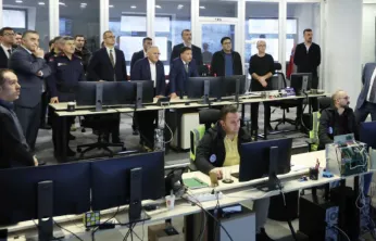 Kayseri Trafik Kontrol Merkezi'nde Brifing