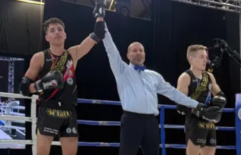 Kayserili muaythai sporcusu Utku Mete, Yunanistan'da altın madalya kazandı