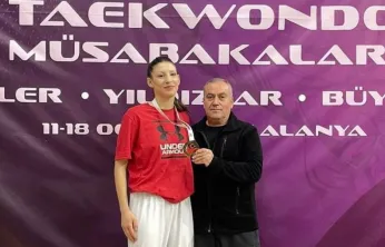 Kayserili sporcu Kaygısız, Taekwondo Türkiye şampiyonu oldu