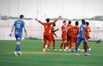 Kayserispor gergin biten maçta Çek Cumhuriyeti ekibini yendi