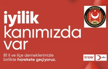 KİMDER'den 1 haftalık Kan Bağışı Kampanyası