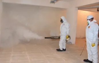 Kocasinan'da 4 bin 800'den fazla binanın bodrum katı ilaçlandı