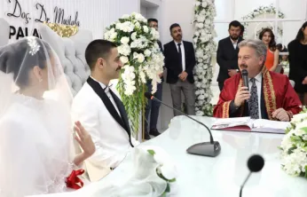 Melikgazi'de 2025 Yılında 4000 Çift Dünya Evine Girdi