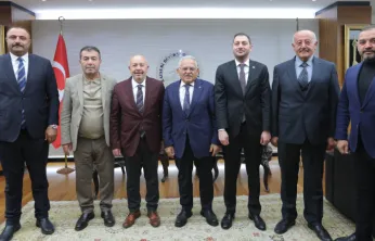 MHP Heyetindan Büyükkılıç'a Ziyaret