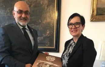 Milletvekili Cıngı, Avusturya Türkiye Büyükelçisi ile bir araya geldi