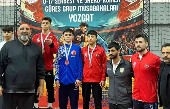 Minderde Kayseri zaferi: Sporcular derecelerde döndü