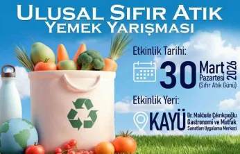Mutfakta Çevre Bilinci: Talas'ta Ulusal Sıfır Atık Yemek Yarışması