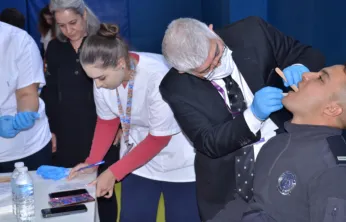 NNYÜ'den Polis Öğrencilere Ağız ve Diş Sağlığı Taraması