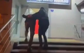 Otobüsün aküsünü çalan şüpheli kamera incelemeleri ile yakalandı