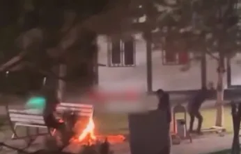 Parka zarar veren 2 çocuk yakalandı