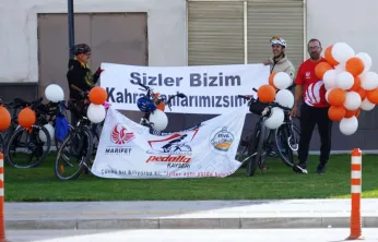 Pedalla Kayseri ve Dinamik Pedal'dan Lösemili Çocuklara Moral Ziyareti