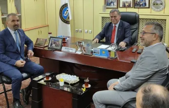 Refik Karakuzay'dan Başkan Alan'a Ziyaret