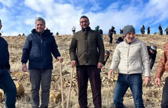 Saadet Partisi'nden Fidan Dikim Etkinliği