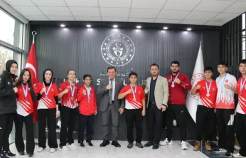 Sağlık ERVA Spor Kulübü sporcularından 8 madalya