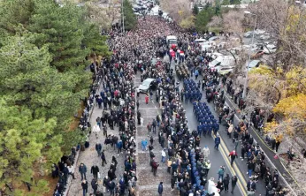 Şehit Hava Pilot Binbaşı Nihat İlgen, Kayseri'de Son Yolculuğuna Uğurlandı