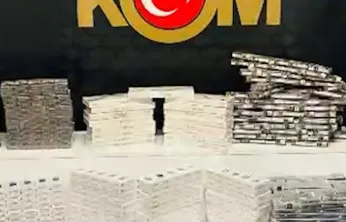Şehre kaçak sigara sokmaya çalışan 2 şüpheli yakalandı