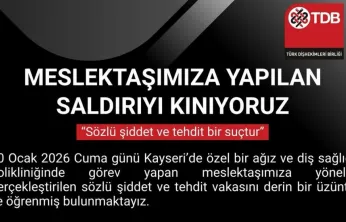 Şiddet sarmalı bu kez de diş hekimini hedef aldı